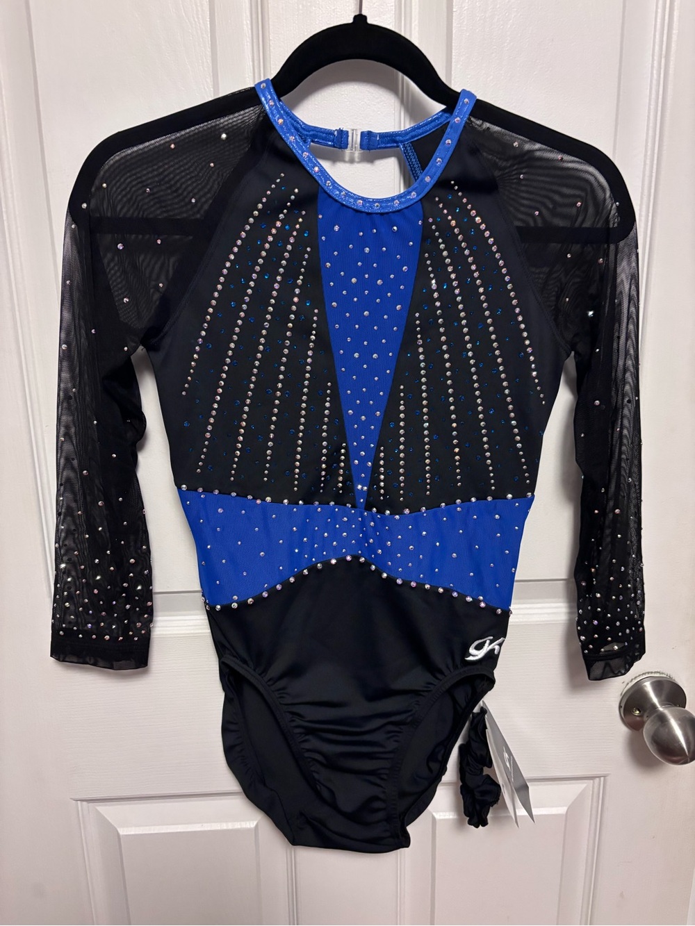 NWT GK Elite EXXCEL Crystal Competition Leotard Adult XL AXL